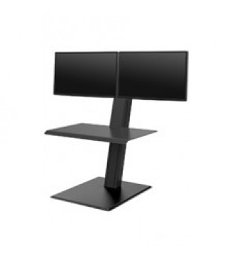 Humanscale QuickStand Eco - Dual Monitor (Black)