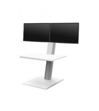 Humanscale QuickStand Eco - Dual Monitor (White)