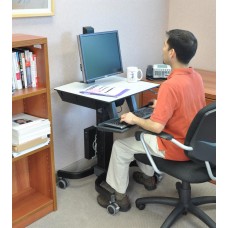 WorkFit-C, Single LD Sit-Stand Workstation (Office)