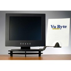VuRyser Flat Panel Stackable Monitor Riser with Arm